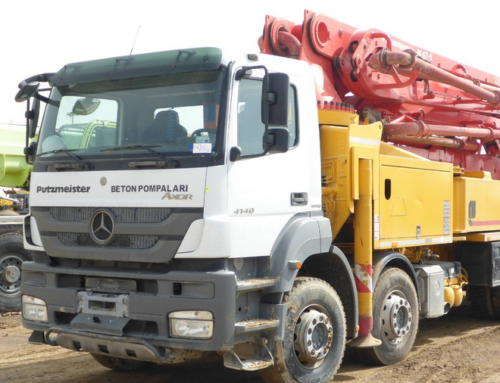 MERCEDES-BENZ AXOR 4140 w Putzmeister M47-5